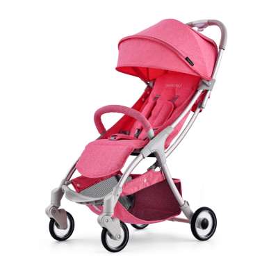 Lightweight travel baby trolley stroller one hand folding system