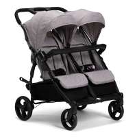 Twin Baby Stroller easy foldable Side by Side Aluminium tube